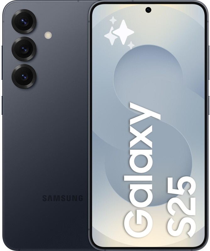 Samsung Galaxy S25 5G 128GB/12GB RAM Blue Black NEU OVP 19%Mwst